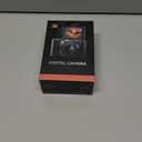 Digital Camera 4K for Photography and Video, 56MP Autofocus Vlogging Camera for YouTube, 3" 180° Flip Screen & 16X Digital Zoom, Compact Travel Cameras with 32GB SD Card for Beginners & Adults