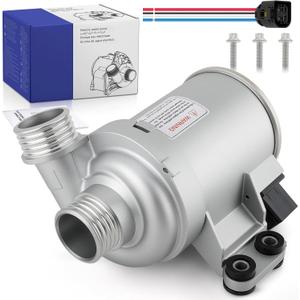 Electric Engine Water Pump Fits for BMW (2012-2019) 335i, 435i, 535i, 640i xDrive Gran Coupe, M2 M235i X5 X6. Replace 11518635090, 11518625098, 11517596763