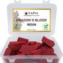 100% Pure-Indian-Dragons-Blood-Resin-Dracaena-Daemonorops-Draco-Sap-by-Yajna Natural Aromatic-Incense-Tear-Rock-Sap Ideal-for-Meditation-Rooms-Yoga-Studios 0.25Lb-113.3-Grams-4-Ounce