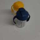 Dr. Brown's Milestones, Baby's First Straw Cup Sippy Cup with Straw, 6m+, 9oz/270ml, 2 Pack, Dark Blue & Vintage Yellow, BPA Free