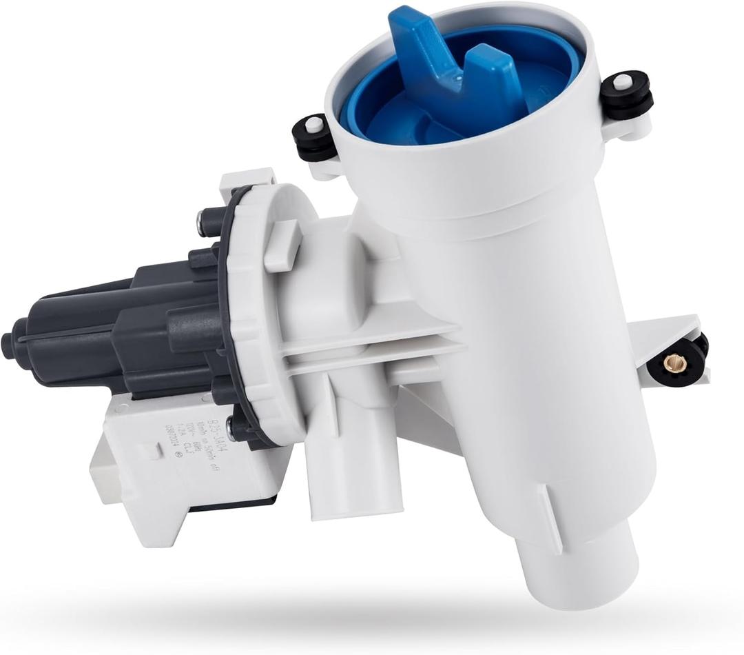 GFW550SSN2WW GFW550SSN0WW Washer Drain Pump and Filter Assembly Fit for GE GFW850SPN0RS GFW550SSN1WW GFW850SPN2RS GFW850SPN5RS GFW650SPN1SN GFW550SSN5WW GFW850SSN1WW GFW850SSN0WW Front-Loading Washers
