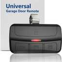 Universal Garage Door Opener Remote 3-Button Compatible with LiftMaster Chamberlain Craftsman Genie Overhead Door Linear Wayne Dalton Opener has Learn Button or DIP Switch Programmable
