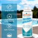 2 x POOLACC Calcium Hardness Increaser for Hot Tub Spa, Easy-to-Use Calcium Booster, Helps Prevent Corrosion, Spa Maintenance Chemicals, 18oz