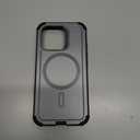 ESR for iPhone 15 Case with Stand, 23 ft Military-Grade Drop Protection Heavy Duty Magnetic Phone Case, Compatible with MagSafe Accessories, Cyber Series, Black