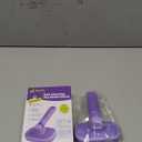 Hertzko Self Cleaning Slicker Brush for Dogs and Cats - Pet Hair Brush for Shedding Long and Short Hair - Easy Clean Retractable Bristles - Cat and Dog Grooming Tool - Purple