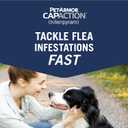 PetArmor CAPACTION (nitenpyram) Oral Flea Treatment for Dogs, Fast Acting Tablets Start Killing Fleas in 30 Minutes, Dogs Over 25 lbs, 6 Doses (Pack of 1) (Packaging May Vary)