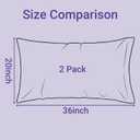 Q&J Fabric Co. Satin Pillowcase King, Beige Pillow Cases Set of 2, Smooth and Cooling Similar to Silk Pillowcases with Envelope Closure, King Size Pillow Covers for Hair Care, 20x36 Inch