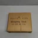 david's kids 100% Organic Cotton Baby Sleep Sack 0-6 Months, Soft Baby Wearable Blankets with 2-Way Zipper, 2 Pack Comfy Sleeping Bags for Infant Newborn Boys Girls Neutral, Small Size, Whale