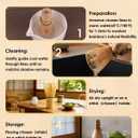 Matcha Whisk - 2-pack Bamboo matcha Whisk set, Handcrafted Traditional Japanese Chasen, 100-Prong Matcha Stirrer Wisk Mixer Brush for Authentic Matcha Tea Preparation