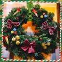 24 Pack Christmas Garland Hanger for Mantle Christmas Garland Hooks Wreath Ties Fireplace Stocking Holder Reusable Silicone Adhesive Straps for Fireplace Staircase Front Door (Light Green)