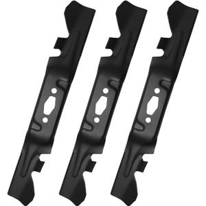 742P05094-X Mulching Mower Blades Compatible with 50" Deck Cub Ca-det XT1-LT50 ZT1-50 ZT2-50 ZTS1-50 ZTS2-50 Craftsman Z5600 Z5650 Lawn Mowers, Replace 742-05512-X 942-05094 490-110-Y204, 3 Pack