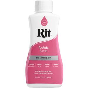 Rit All-Purpose Liquid Dye, Fuchsia (3 Count)
