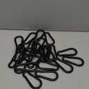 24 Pcs Carabiner Clip Spring Snap Hook - M4 1.57 Inch Heavy Duty Snap Hooks Quick Link for Bird Feeders or Dog Leash & Harness, 110 lbs Capacity