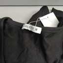 MANGOPOP Sweetheart V Neck Bodysuits for Women Long Short Sleeve Body Suits Tops Shirt (Black, M)