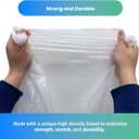 Reli. 6-10 Gallon Trash Bags | 300 Bags | Clear | Bathroom | Strong | Garbage