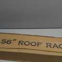 Stay There Car Roof Rack Cross Bars 56Aero Thick Aluminum Universal Crossbars Roof Rack Adjustable Roof Cross Bars, Fits Most Vehicles with Existing Raised Side Rails with Gap- 200 lbs Load Capacity