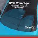 Clear IQ Premium Silicone Windshield Wipers 26 in. Driver and 16 in. Passenger Set - Beam Style Automotive Replacement Windshield Wiper Blades for Car - All Weather 26 and 16 Inch Wiper Blade Set