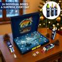 EXUN Premium Fishing Advent Calendar 2025  24 Days of Curated Lures for Men, Teens & Dads  Christmas Countdown Gift Box for Bass & Trout Fishing Enthusiasts