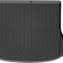 Powerty Trunk Mat for 2022-2024 2025 2026 Jeep Grand Cherokee Accessories Cargo Mats TPE All Weather Cargo Liner Heavy-Duty Trunk Liners(NOT for Grand Cherokee L)