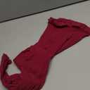 Stripe Lace Pattern Plus Size Tights High Waist Velvet Pantyhose Lace Fishnet Stockings Leggings (Cranberry)