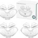 3 Pack Replacement Nasal Pillow Cushion for ResMed Airfit P10, Medium, Compatiable with Orignal Airfit P10 Frame, Replacement Nasal Pillow CPAP Mask Cushion, Soft & Durable