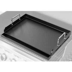 Universal Griddle for Gas Grill - 17" x 13" Flat Top Grill Plate with Nonstick Ceramic Coating, Griddle Insert for Gas Stove, Outdoor Camping & Tailgating
