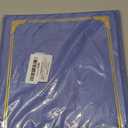 gisgfim 35Pcs Certificate Holders Diploma Covers Single Sided Gold Foil Border Award Certificate Covers for Letter Size 8.5x11 Certificates Cardstock Document Papers Storage Organizer (Royal Blue)