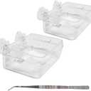 Chameleon Bowl and a Reptile Feeding Tongs 2pcs Feeder and Water Cups with Suction for Iguana Lizard Gecko Worm