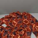 LaiyiVic Maxi Dress for Women Casual Long Sleeve Button Down Floor Length V-Neck Long Dress with Belt, 2XL