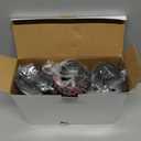 Ninja Blender Cups Replacement 24oz Compatible with Ninja BN401, BL450, BL456, BL480, BL2012, BN751, BN801, SS101, SS151 3 Pack with To-Go Lids