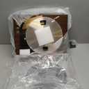 Arkrocket Huygens High Fidelity Bluetooth Record Player with Built-in Speakers Belt Drive Vinyl Turntable with Moving Magnet Cartridge, Bluetooth Input Output and Aux-in (Huygens Walnut)