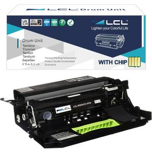 LCL Compatible Drum Unit Replacement for Dell B5460 B5465 B5460dn B5465dnf 9PN5P WX76W Imaging Drum Unit S5830dn S5830 B5460 B5465 B5460dn B5465dnf Printer (Black 1-Pack )