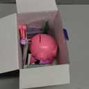 Drawing Robot for Kids with 100 Cards, Montessori Painting Learning Toys for 3 4 5 6 7 8 Year Old Boys Girls,Voice Interactive Early Learning Educational Drawing Toy Gift for Birthday Party (Pink)