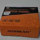 Auxbeam 8 Gang Switch Panel RC-800 RGB Wireless Remote Control Range Up to 165FT Multifunction Switch Pod 3 lighting modes with Backlit Off and Auto Dimmable for RV Offroad Waterproof