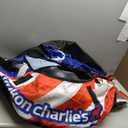 Yukon Charlie's Inflatable Snow Tube 46  Heavy-Duty Snow Sled with Polyester Cover, Slick PVC Bottom, and Foam Handles  Perfect for Kids Ages 7+