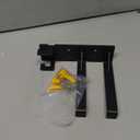 Garden Pump Sprayer Holder,Fits Up to 2.5 Gallon BottlesLawn & Outdoor Organizer (1 PCS Black)