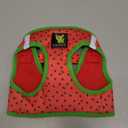 EcoBark Step in Dog Harness - Eco-Friendly Harnesses for Dogs - Reflective and Adjustable Mini Body Halter Vest - Soft Mesh Toy Breed Harness (Watermelon, Large)
