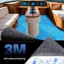 Boat Flooring, EVA Foam Marine Decking for Boat Yacht Kayak RV Stair Floor | Self-adhesive, easy to cut, non-slip, waterproof, UV resistant, easy to clean, EVA foam material