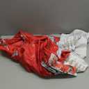 Horaldaily Christmas Tablecloth 6084 Inch, Winter Snowman House Christmas Trees Red Washable Table Cover for Party Picnic Dinner Decor