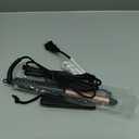 Travel Size Curling Iron Dual Voltage 100-240V, Mini Curling Iron for Short Hair with 1/2 Inch Barrel, Ceramic Mini Hair Curler with Keratin & Argan Oil Infused, Travel Hair Curler with Storage Bag