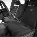 Rough Country Neoprene Seat Covers for Toyota Tundra (2007-2013) Crew Cab with Bucket Seats - Waterproof & UV Resistant, Foam Padded, Front & Rear Seat Cover Set