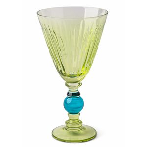 DI CORE 10.1 Oz Liquor Glass Two Tone Teal & Green, 3 Packs