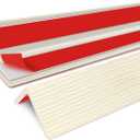 Wall Corner Guard Beige1-5/8 W X 39 L,Self Adhesive Wall Corner Protector,Corner Guards 2PCS.Clear Corner Guards for Walls.