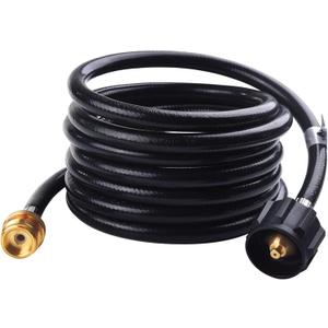 SHINESTAR Propane Adapter Hose, 12FT Propane Hose for Buddy Heaters, Blackstone Tabletop Griddle, Portable Propane Camping Stove and More, Connects to 5-20 lb Propane Tank SHINESTAR Propane Adapter Hose, 12FT Propane Hose for Buddy Heaters, Blackstone Tabletop Griddle, Portable Propane Camping Stove and More, Connects to 5-20 lb Propane Tank