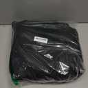 SunPatio Grill Cover 55 Inch, Outdoor Heavy Duty Waterproof Barbecue Gas Cover, UV & Fade Resistant, All Weather Protection Compatible for Weber Charbroil Nexgrill Kenmore Grills and More, Black