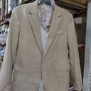 Wangyue Men's 2 Piece Suit Slim Fit Suits for Men Two Button Blazer Formal Business Jacket Suit for Wedding Prom Dinner, M