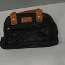 Buringer HOMESPON Lunch Bag for Woman Man Adults with Front Pocket Insulated Lunch Tote Lunch Box Container for Work Picnic or Travel（Black）