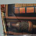 Spenlife Bookshelf Tapestry Wall Hanging Vintage Library Wall Tapestry, Old Books on Shelf Classical Study Room Student Study College Dorm Bedroom Living Room 6080 Inches
