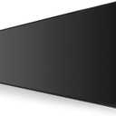 KTRIO Large Gaming Mouse Pad Desk Mat, Superior Micro-Weave Cloth for Precise Mouse Control, Non-Slip Rubber Base, Stitched Edges, Water-Resistant, for Gamer, Office & Home, 35.4" x 15.7" inches (Black Stealth)