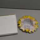 YEAHOME Garden Decor for Outside, 2 Pack 22.4 Sunflower Garden Stakes Spring Decor, Metal Flowers with Shaking Head Yard Art for Outdoor Yard Lawn Patio Decoration (Yellow)